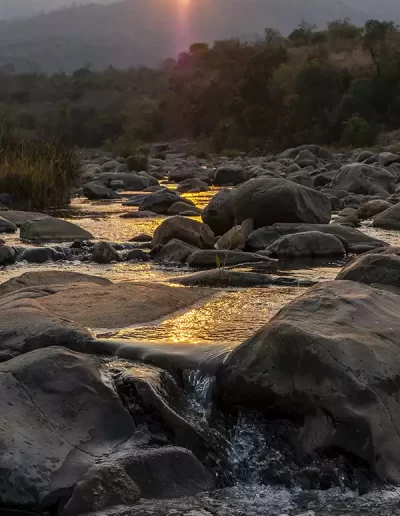 River sunset